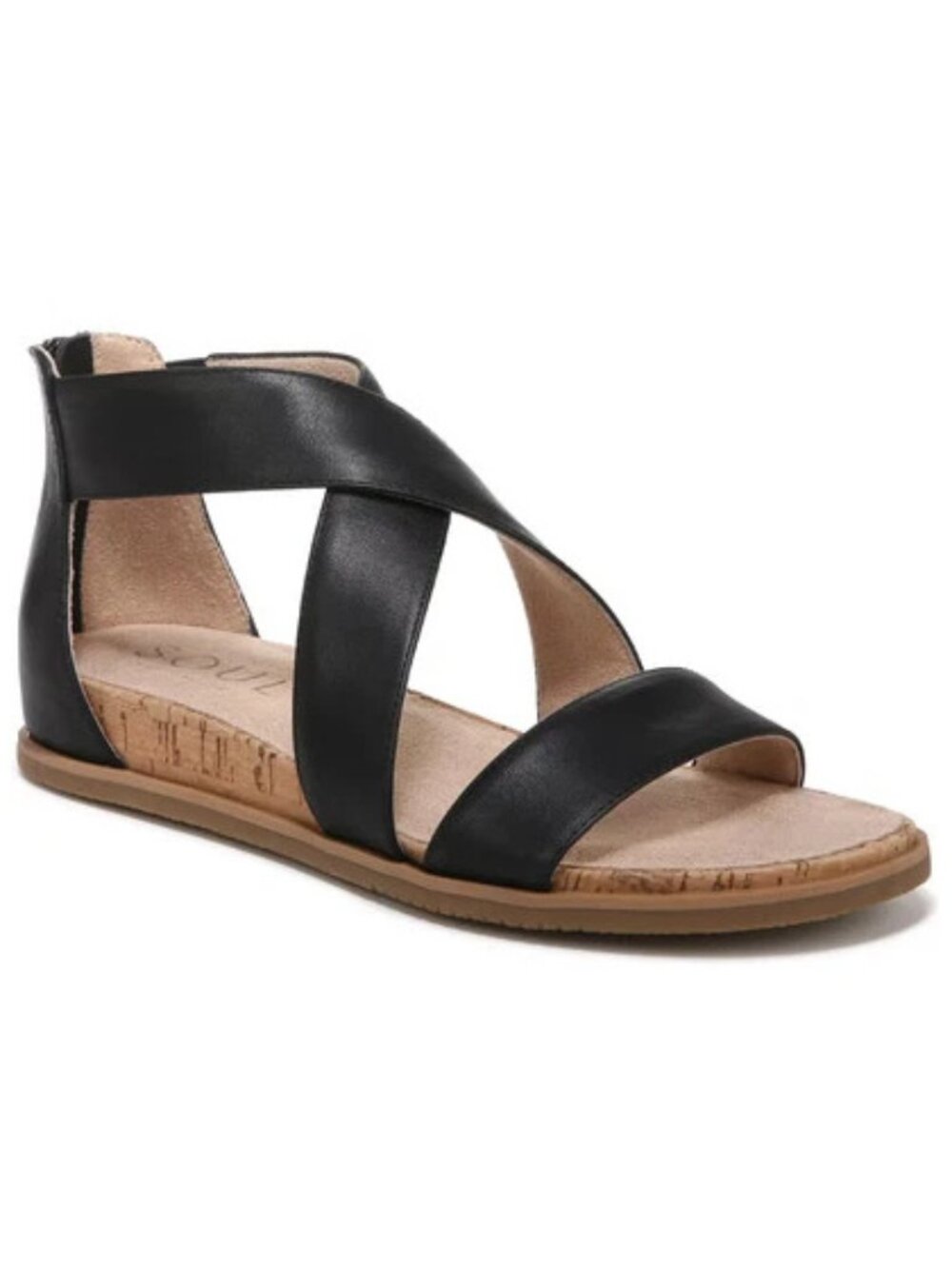 Naturalizer Cindi Gladiator Sandals Black Women’s Size 9 W NWT